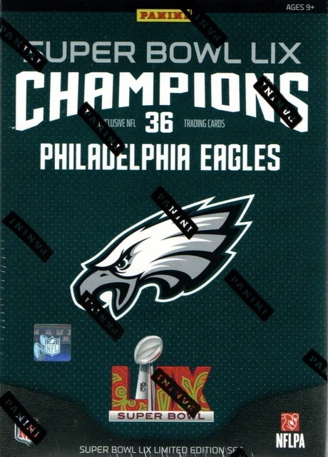 2025 PANINI PHL Eagles Super Bowl LIX Champions NFL Football Cards ...