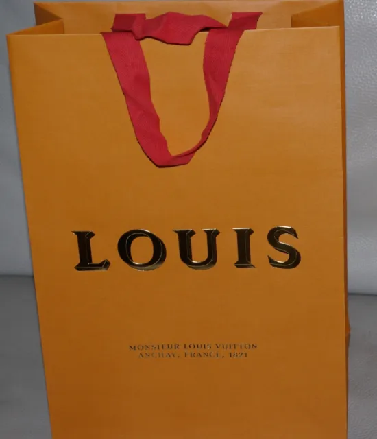 Superbe Sac Papier Emballage Cadeau Speecial Edition Centenaire Mr Louis Vuitton