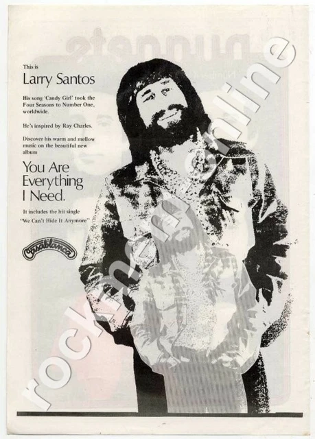 洋楽 Larry Santos You Are Everything I Need Larry Santos – You Are Everything I Need – Vinyl (LP, Album