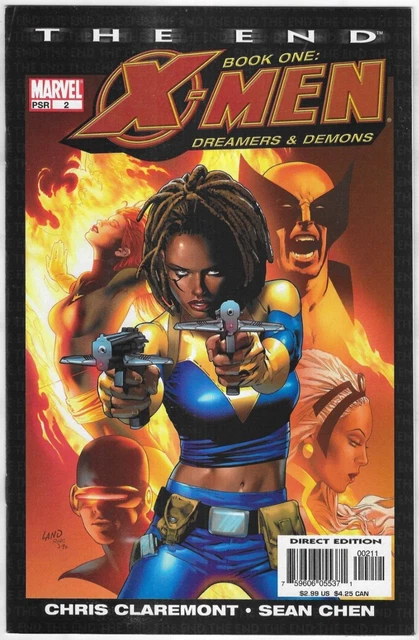 X-Men Comic 2 The End Cover A First Print 2004 Chris Claremont Sean Chen Marvel