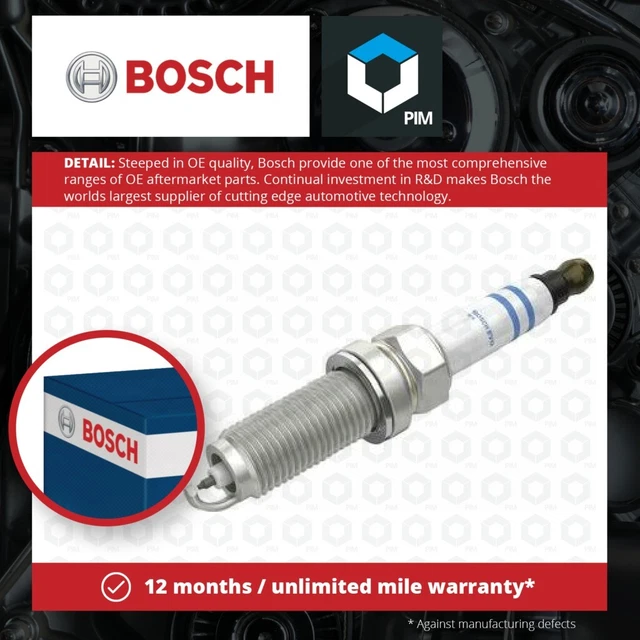 SPARK PLUGS SET 4x 0242140566 Bosch 122905PAA01 1229059B003 C2Z28434