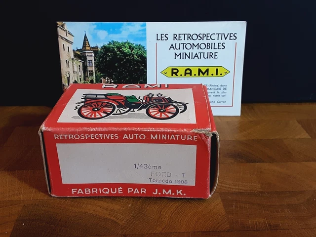 JMK RAMI FORT T TORPEDO 1908 1/43 en boite vintage