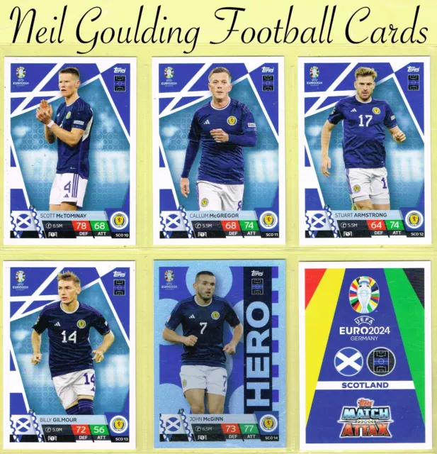 TOPPS MATCH ATTAX ☆ UEFA EURO 2024 GERMANY ☆ Football Trading Cards