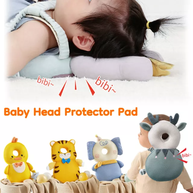 Toddler Baby Head Back Support Protector Safety Pad Cushion Backpack