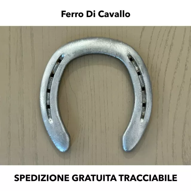 FERRO DI CAVALLO In Metallo Portafortuna Amuleto Da Parete VINTAGE