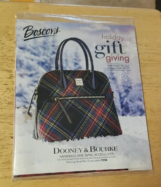 Boscov's 2022 Sealed Holiday Catalog Christmas Gift Giving Department Store New