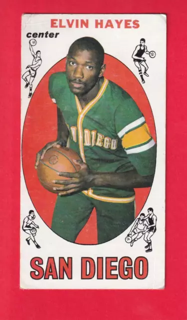 1969-70 Topps #75 Elvin Hayes RC G Good (Marked) San Diego Rockets #29089