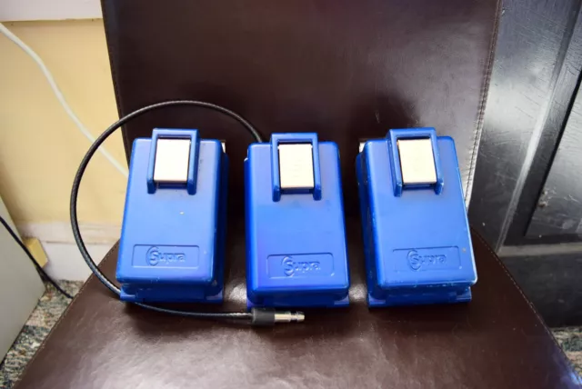 (3) Supra ​Indigo Window-Mount Key boxes Lock Box Auto Dealership- NO KEYS