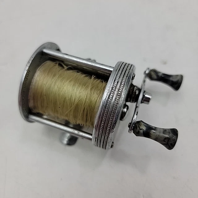 VINTAGE JC HIGGINS Model 312 Red Fishing Reel 312.39500