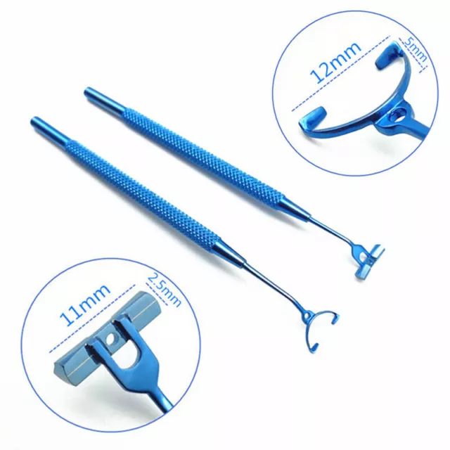 Titanium ophthalmic Pre-Op Toric Reference Marker Bores Axis Marker eye marker