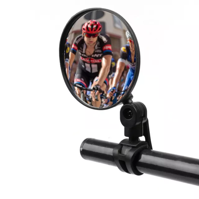 2Pcs Bicycle Rearview Mirrors Handlebar Cycling Rear View MTB Bike Mirror 2 size