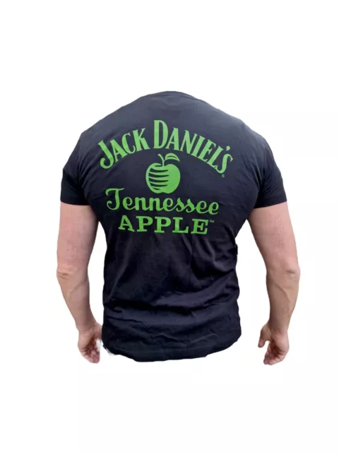Offizielles Jack Daniels Tennessee Apfel T-Shirt (Logo auf der Rückseite) 2