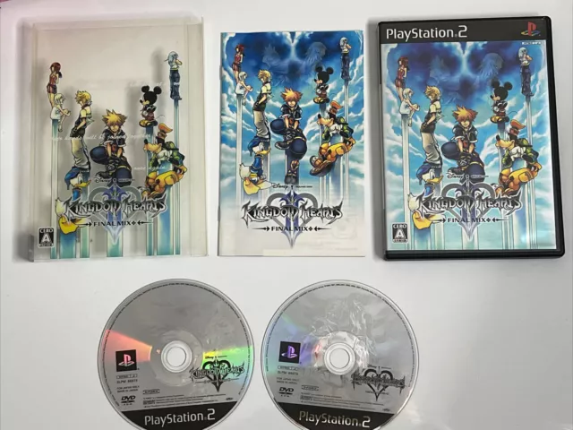Kingdom Hearts 2: Final Mix + Chain of Memories Sony PS2 NTSC-J Japan Limited Ed