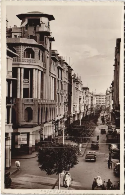 CPA AK MAROC CASABLANCA Boulevard de la Gare (38500)