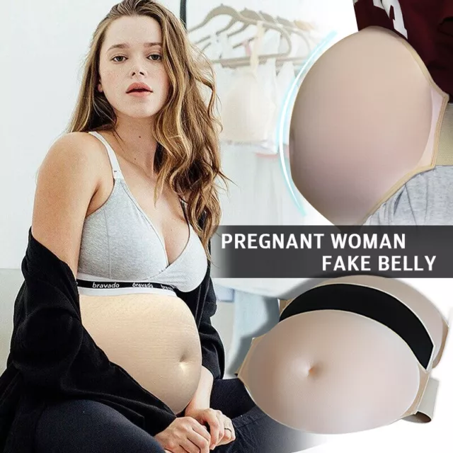 Pregnant Bump Fake Belly Baby Artificial Tummy Belly Pregnancy Adjustable Belt