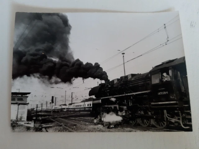 Altes FOTO SVT Karlex und Dampflok Gößnitz