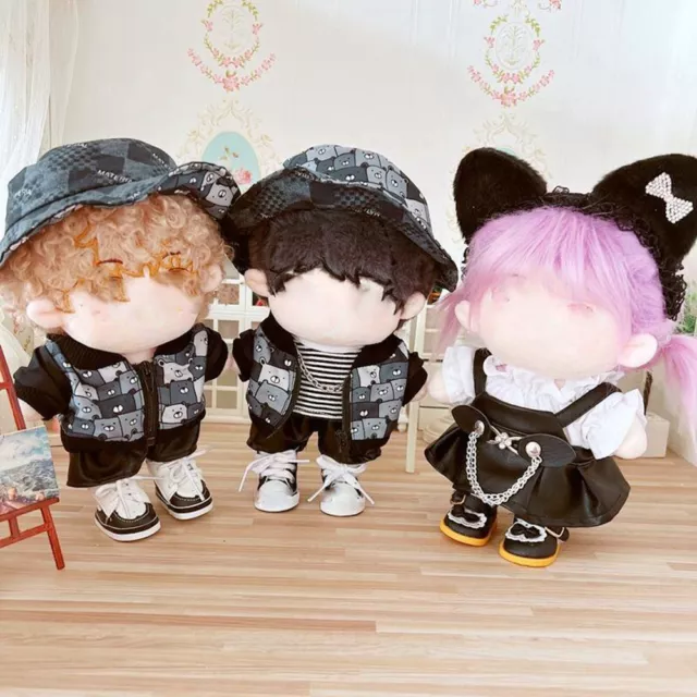 Plush Doll's Clothes Doll Jacket Doll Outfit Accessories 20cm Doll Overalls