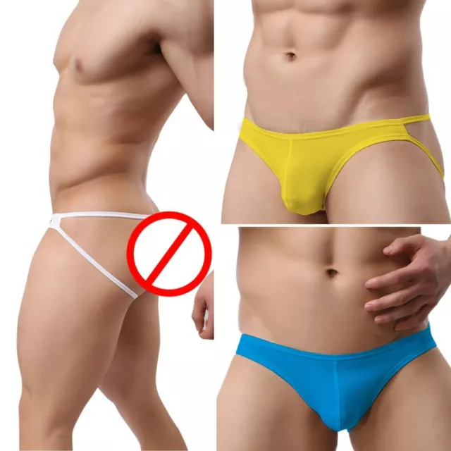 Mens Exposed Rear Skimpy Briefs Jockstrap Underwear for Men UK FAST POST