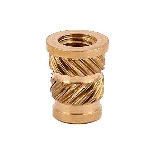Threaded Insert for Plastic Straight Flanged Brass Thread Inserts 6-3 Pack of...