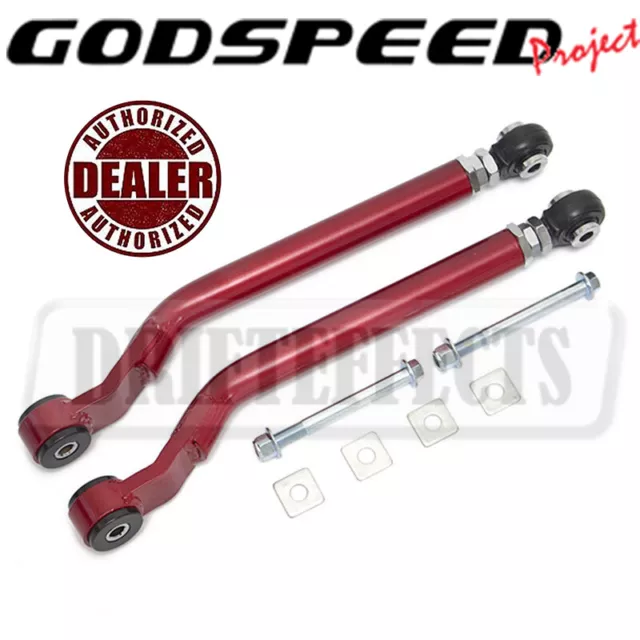 For Dodge Charger 2006-23 Godspeed Adjustable Rear Toe Arm Kit Spherical Bearing