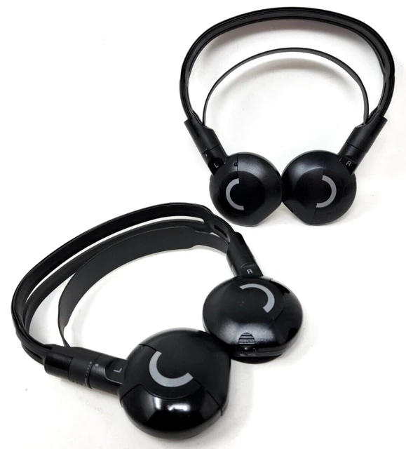 2005-2018 Honda Odyssey Pilot Overhead Set Lot OEM - TWO Wireless Headphones 2005-2018 Honda Odyssey Pilot Overhead Set Lot OEM - TWO Wireless Headphones