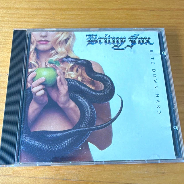BRITNY FOX「BITE DOWN HARD」国内盤CD Britny Fox – Bite Down Hard