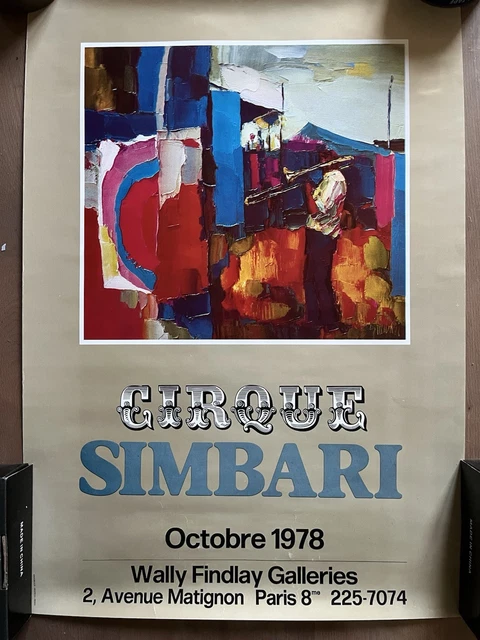 Affiche officielle Festival international du Cirque de Monaco 2001 ( 008
