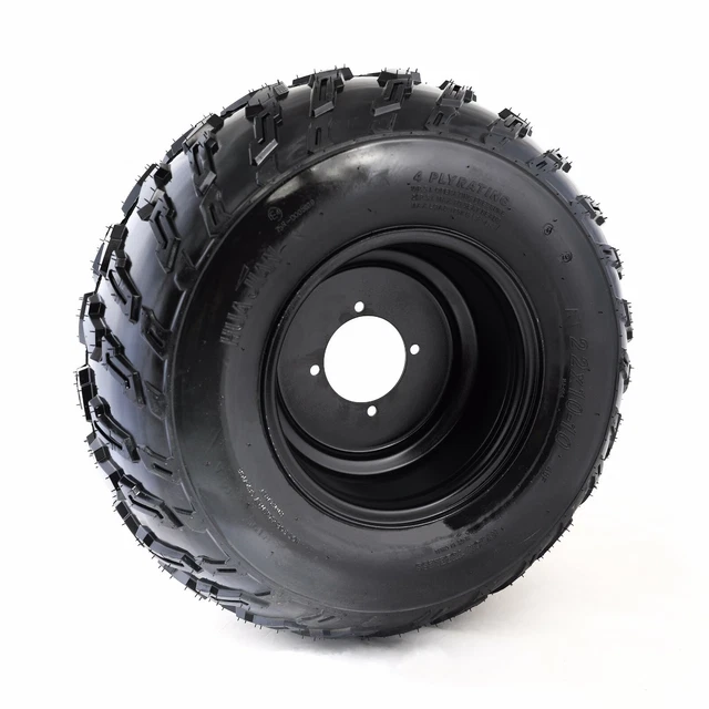 10 INCH ATV Wheels 22x1010 22x10x10 Tire Rim for 200cc 250cc Quad UTV