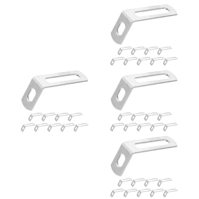 Protezioni Angolari In Metallo Bronzo - 4 Pezzi Da 40mm - Per Valigie Legno, Bauli E Mobili