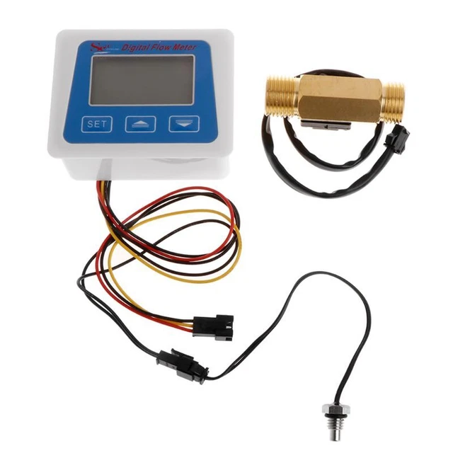 Professional Low-power Digital Flowmeter with 4-point Flow Sensor