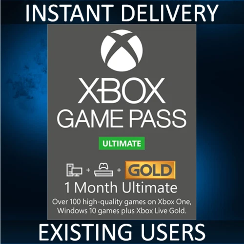 Xbox / PC Live Gold Game Pass Ultimate 1 Month EU/UK New & Existing accounts