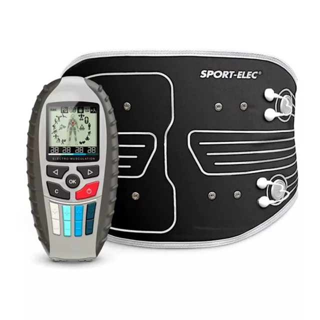 Electroestimulador Muscular Multisportpro Precision Sport-Elec Cinturón Maxibelt