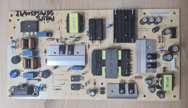 Carte Alimentation Pour TV Philips 55PUS6554/12 - Référence 715G9860-P02-003-003S, Occasion Testée