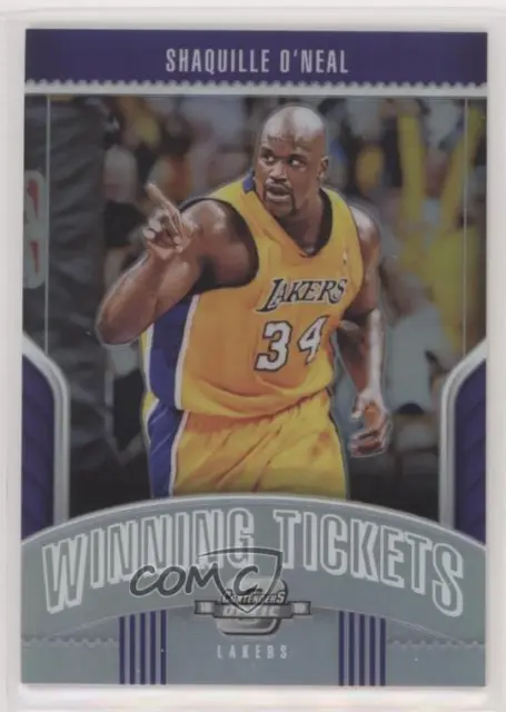 2018-19 Panini Contenders Optic Winning Tickets Prizms Shaquille O'Neal #29 HOF