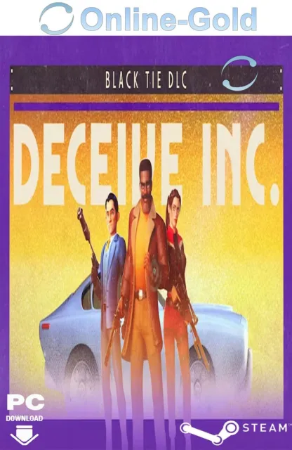 Deceive Inc. - Black Tie DLC - PC Steam Code numérique - ROW