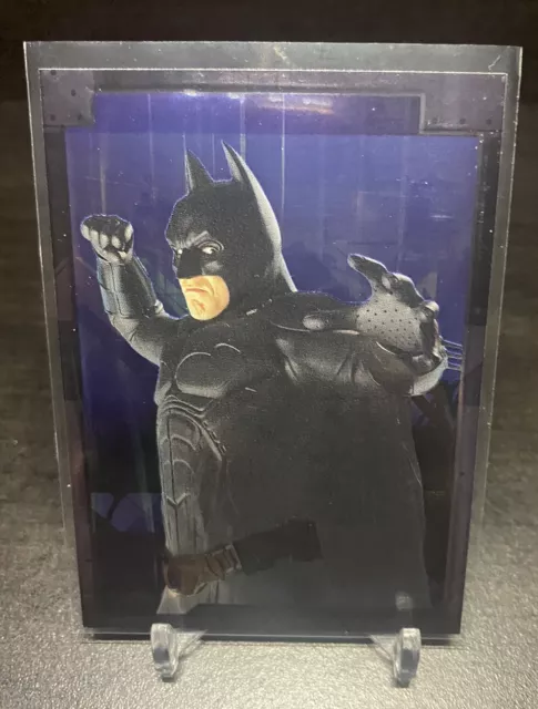 Batman Begins Embossed Foil Card Topps #3