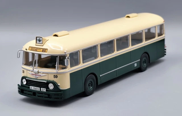 IXO 1/43 - Autocar GM TDH-5303 1965 Manhattan-Bronx - Vert - Neuf En Boîte