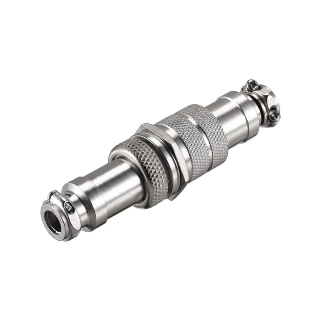 Aeronautico Connettore 16mm 2 Terminali 7A 400V GX16 Filo Raccordi 1 Paia