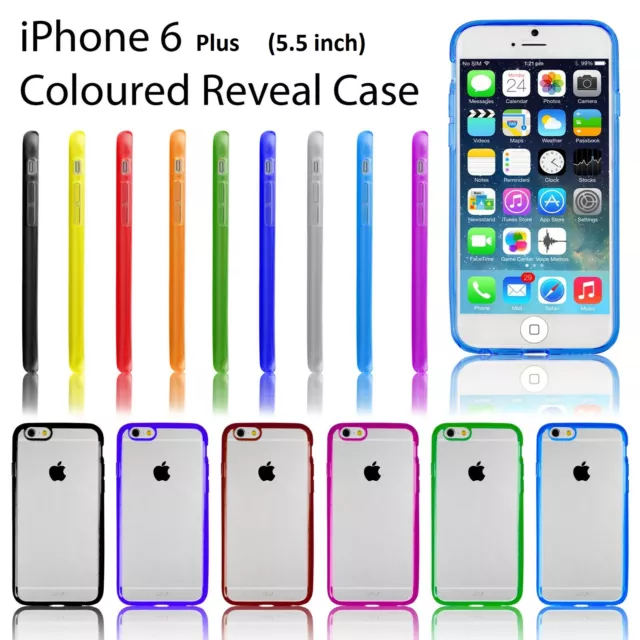 Car Boot Job Lot Clearance 100pc Gel Bumper Hard Back Case iPhone 6 6S Plus 5.5"