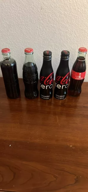 coke bottles