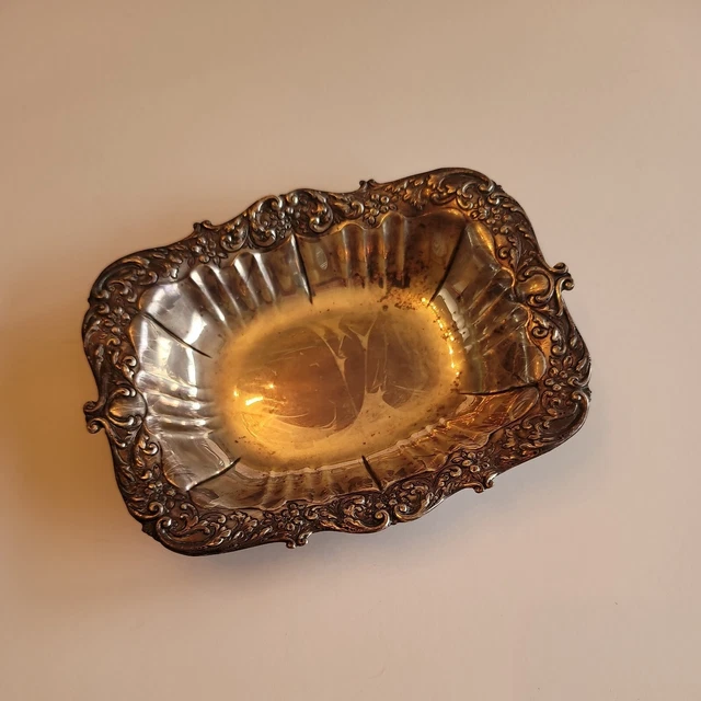 Antique sterling plate 18 19 century