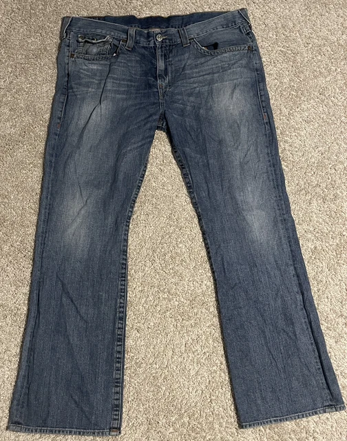 True Religion "Billy" Men’s Jeans Blue USA Made Size 42x33