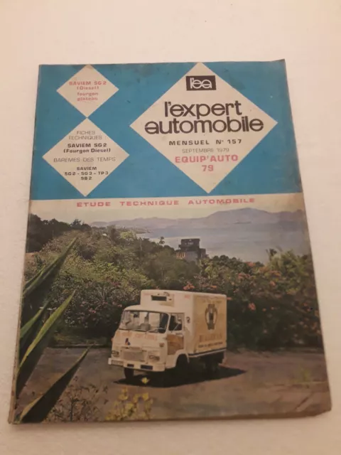 SAVIEM SG2 (Diesel) - Revue Technique RTA L'Expert Automobile Septembre 1979