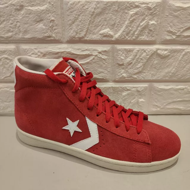Converse alte bianche di pelle hotsell
