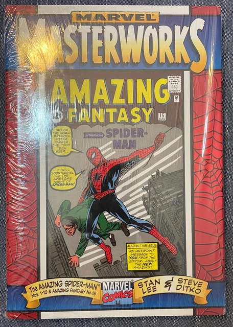 Marvel Masterworks Amazing Spider-Man Vol. 1 HC Sealed New!  Lee/Ditko Classic!