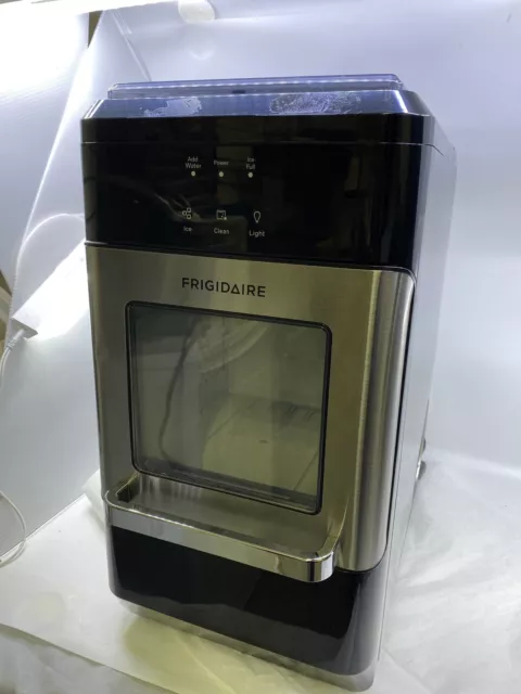 Frigidaire Countertop Crunchy Chewable Nugget Ice Maker, 44Lbs EFIC235-AMZ