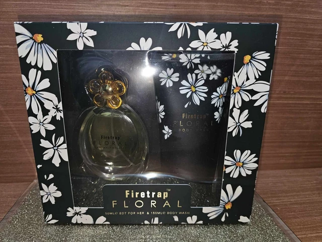 FIRETRAP BLACK ORCHID Ladies Gift Set EDT Body Wash uk s New
