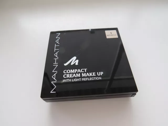 Manhattan Compact Cream Make Up Nr. 1  Naturelle ein Stück