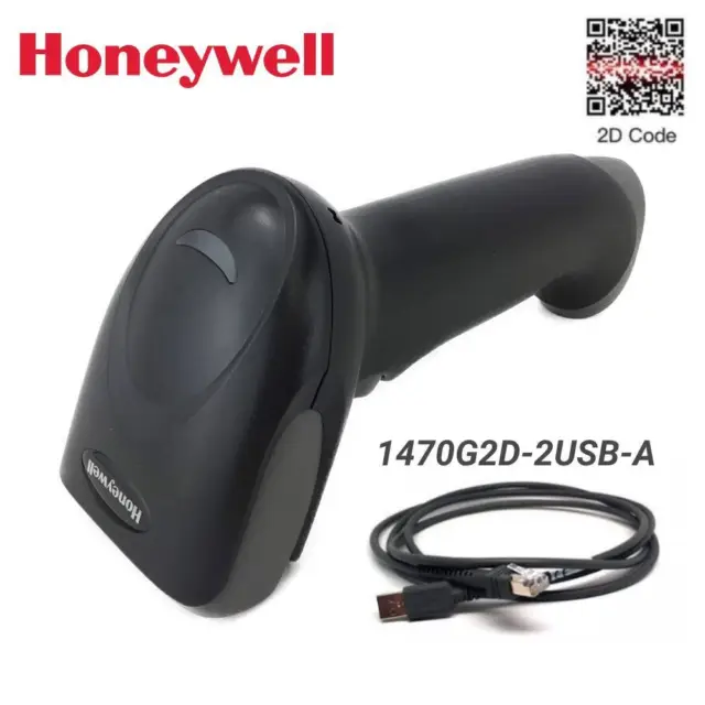 Honeywell Voyager 1470g 1470G2D-2USB-A 2D Handheld Barcode Scanner w USB Cable