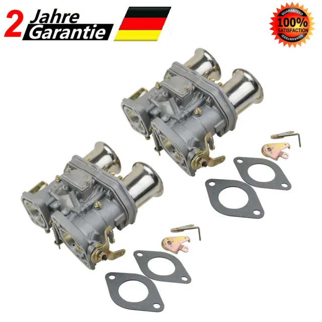 Paar Vergaser Doppelvergaser Typ 40IDF für VW Volkswagen Bug Beetle Fiat Porsche